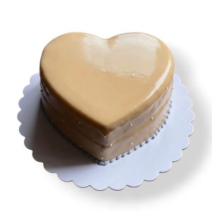 Caramel Cake Heart 8”