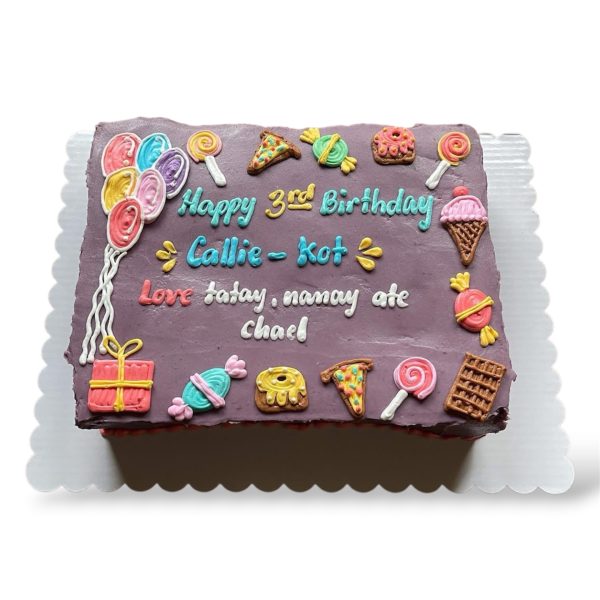 Ube Cake 9“x11“